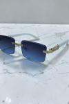 Cartier Beyaz İthal Unisex Gözlük G4267-VLL Diğer