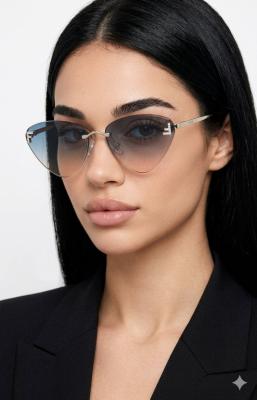 Fendi Mavi İthal Kadın Gözlük G4277-VLL Mavi