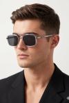 Prada Şeffaf İthal Unisex Gözlük G4294-VLL Gri