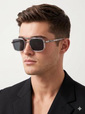 Prada Şeffaf İthal Unisex Gözlük G4294-VLL Gri