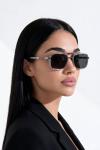 Prada Şeffaf İthal Unisex Gözlük G4294-VLL Gri