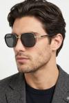 Prada Nova Gold Çerçeve İthal Unisex Gözlük G4308-VLL Siyah