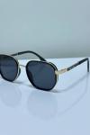 Prada Nova Gold Çerçeve İthal Unisex Gözlük G4308-VLL Siyah