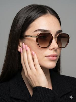 Prada Nova Kahverengi İthal Unisex Gözlük G4311-VLL Kahverengi