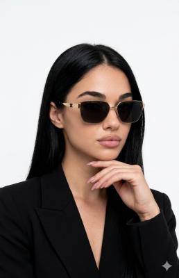 Celine Siyah Cam Gold Çerçeve İthal Kadın Gözlük G4318-VLL Gold