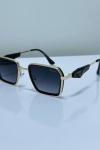 Prada SPR Siyah Cam Gold Çerçeve İthal Unisex Gözlük G4320-VLL Gold