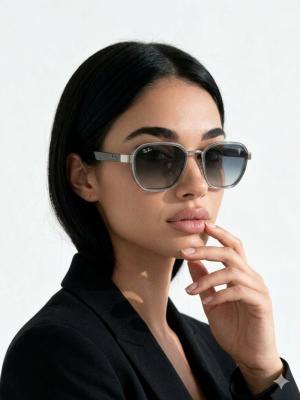 Rayban Füme-Şeffaf İthal Unisex Gözlük G4325-VLL Füme