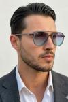 Rayban Damla Model Füme Renkli Cam İthal Erkek Gözlük G4330-VLL Füme