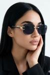 Cartier Siyah İthal Kadın Gözlük G4335-VLL Siyah