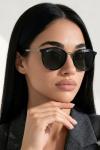 Ray-Ban Erika Classic  71071 Gümüş Unisex Güneş Gözlüğü G4351-VLL Siyah