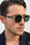 Ray-Ban Scuderia Ferrari Silver-Green Unisex Güneş Gözlüğü G4352-VLL Yeşil