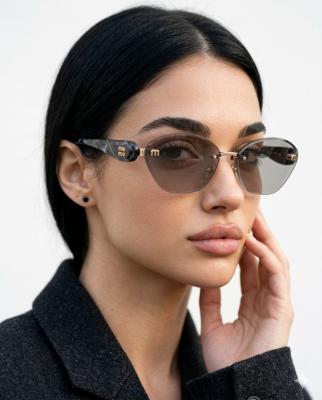 Miu Miu Collection Siyah ithal Kadın Gözlük G4355-VLL Siyah