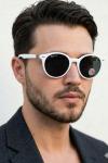 Rayban Ferrari Beyaz Mavi Saplı İthal Unisex Gözlük G4360-VLL Beyaz