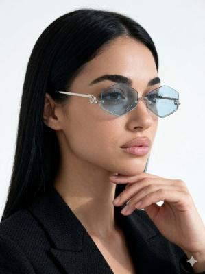 Gucci Buz Mavisi İthal Kadın Gözlük G4363-VLL Mavi