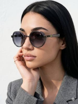 Rayban Altıgen Şeffaf-Füme İthal Unisex Gözlük G4371-VLL Füme
