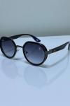 Rayban Altıgen Gümüş-Mavi Saplı-İthal Unisex Gözlük G4373-VLL Siyah