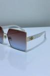 Gucci Buzlu Beyaz İthal Kadın Gözlük G4385-VLL Diğer
