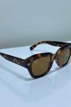 Rayban 2186 State Street Leopar İthal Unisex Gözlük G4399-VLL Leopar