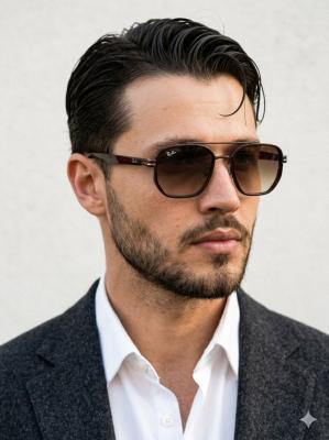 Rayban MT Kahverengi İthal Erkek Gözlük G4401-VLL Kahverengi