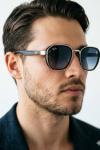 Rayban Ferrari Gümüş Çerçeve Füme Cam Unisex Gözlük G4402-VLL Siyah