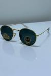 Rayban Round Flat Lenses İthal Kadın Gözlük G4407-VLL Gold