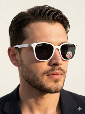 Ray-Ban Scuderia Ferrari Beyaz Kırmızı Saplı İthal Unisex Gözlük G4412-VLL Beyaz