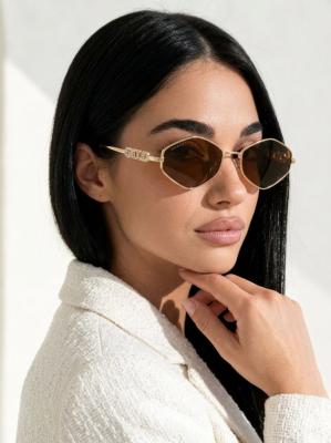 Gucci Crystal Kahverengi İthal Kadın Gözlük G4427-VLL Kahverengi