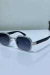 Prada Linea Rossa Şeffaf Çerçeve İthal Unisex Gözlük G4429-VLL Gri