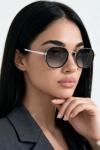 Cartier Eclipse Gümüş İthal Unisex Gözlük G4430-VLL Siyah