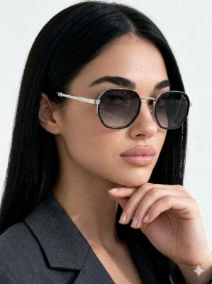 Cartier Eclipse Gümüş İthal Unisex Gözlük G4430-VLL Siyah
