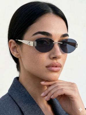 Celine Rimless Oval Gümüş İthal Kadın Gözlük G4439-VLL Diğer