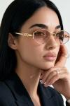 Gucci Crystal Pembe İthal Kadın Gözlük G4452-VLL Pembe