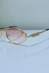 Gucci Crystal Pembe İthal Kadın Gözlük G4452-VLL Pembe