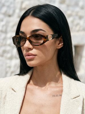 Gucci Oval Frame Leopar İthal Kadın Gözlük G4461-VLL Leopar
