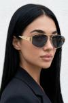 Celine Metal Kasa Gold İthal Unisex Güneş Gözlüğü G4469-VLL Siyah