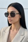 Rayban Ferrari Gümüş İthal Unisex Gözlük G4481-VLL Siyah