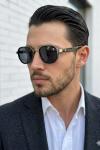 Rayban Ferrari Gümüş İthal Unisex Gözlük G4481-VLL Siyah