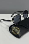 Rayban Ferrari Gümüş İthal Unisex Gözlük G4481-VLL Siyah