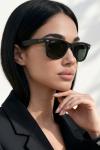 Rayban New Wayfarer Mat Çerçeve 49 EKARTMAN unisex Gözlük G4490-VL Siyah