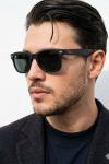 Rayban New Wayfarer Mat Çerçeve 49 EKARTMAN unisex Gözlük G4490-VL Siyah