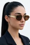 Celine Metal Kasa Kahve Cam İthal Unisex Gözlük G4514-ILY Kahverengi