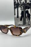 Prada PR 17WS Leopar İthal Kadın Gözlük G4533-ILY Leopar