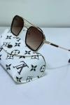 Louis Vuitton Kahverengi İthal Unisex Gözlük G4535-VLL Kahverengi