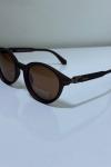 Cartier Santos de Cartier Kahverengi İthal Erkek Gözlük G4542-ILY Kahverengi