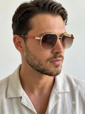 Prada Kahverengi İthal Unisex Gözlük G4550-VLL Kahverengi