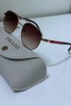 Prada Kahverengi İthal Unisex Gözlük G4550-VLL Kahverengi