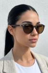 Rayban Ferrari Kahverengi Kırmızı Sap İthal Unisex Gözlük G4553-VLL Kahverengi
