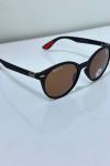 Rayban Ferrari Kahverengi Kırmızı Sap İthal Unisex Gözlük G4553-VLL Kahverengi
