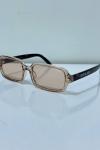 Dior Pacific S3I 10A0 Şeffaf Pembe İthal Kadın Gözlük G4563-VLL Pudra