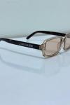 Dior Pacific S3I 10A0 Şeffaf Pembe İthal Kadın Gözlük G4563-VLL Pudra